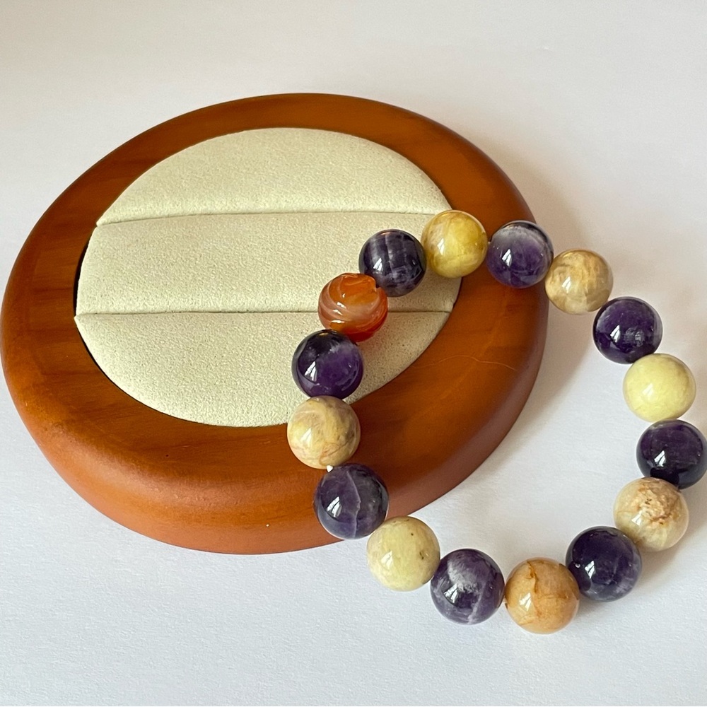 Natural Gemstone Bracelet